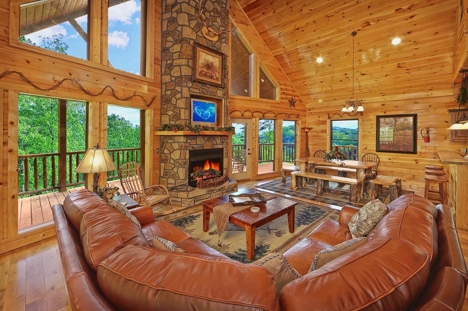Knotty & Nice Holiday Home 개틀린버그 외부 사진